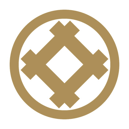 丸に隅立て井筒紋 9