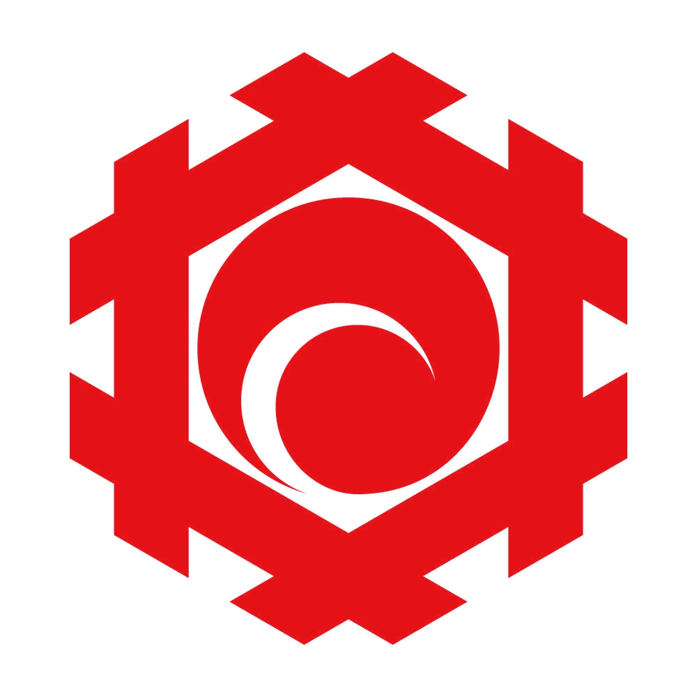 六角井筒に一つ巴紋 8