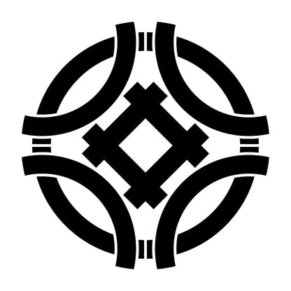 七宝崩しに井筒紋