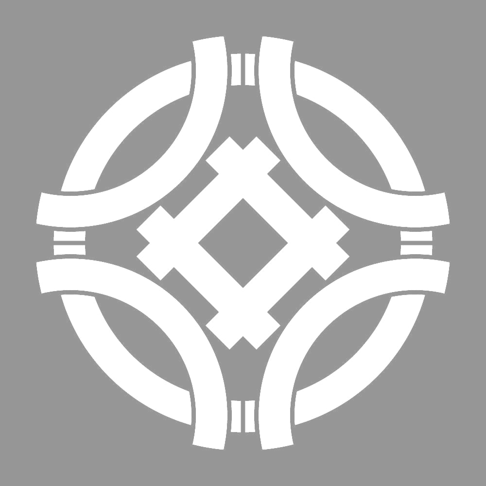 七宝崩しに井筒紋 7
