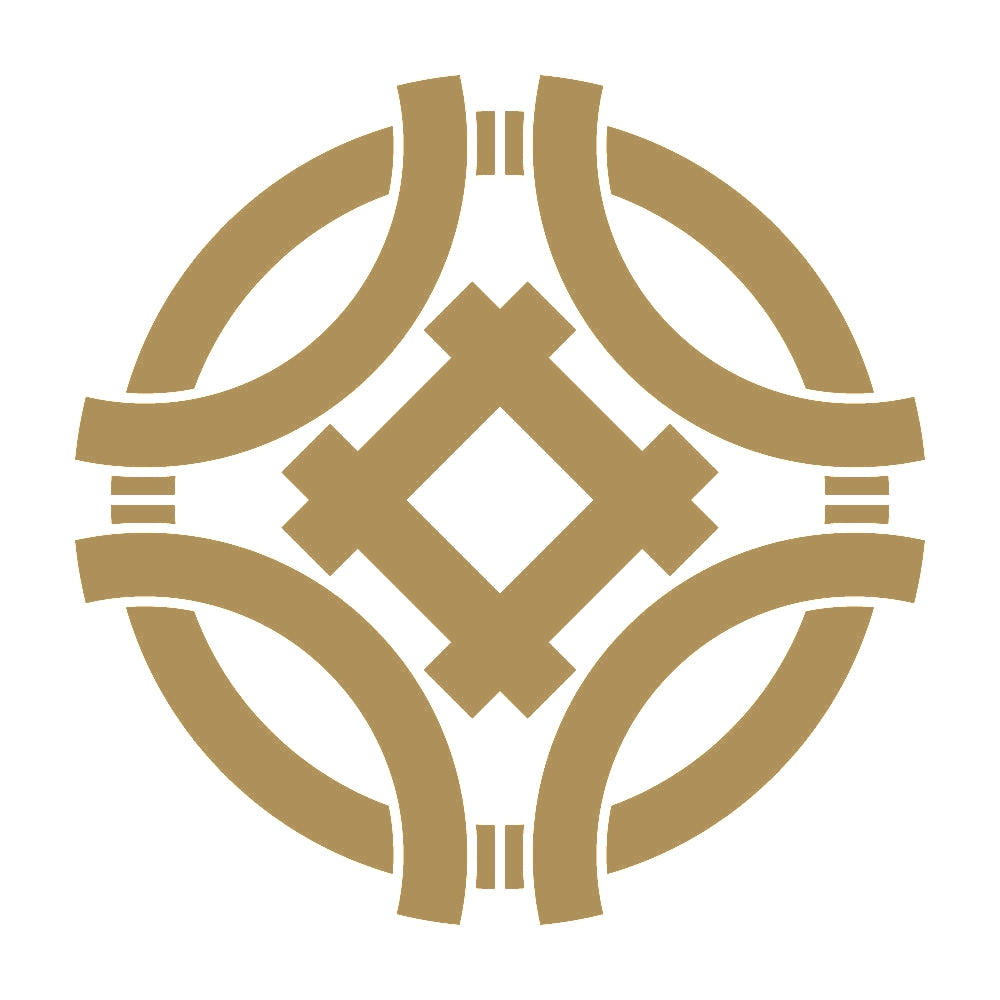 七宝崩しに井筒紋 9