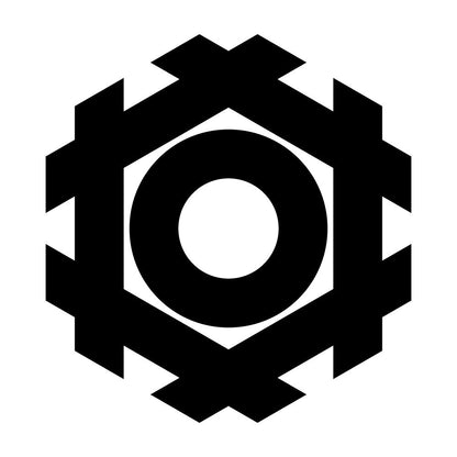 六角井筒蛇の目紋