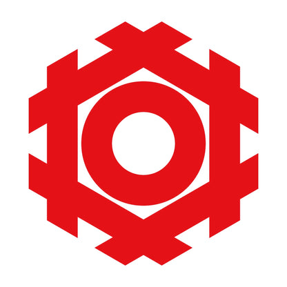六角井筒蛇の目紋 8