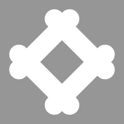 隅立て撫で井筒紋 7
