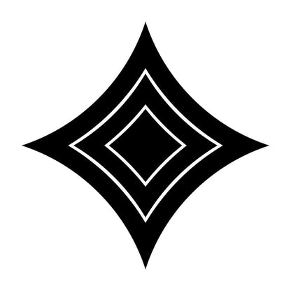 三つ重ね糸巻き紋