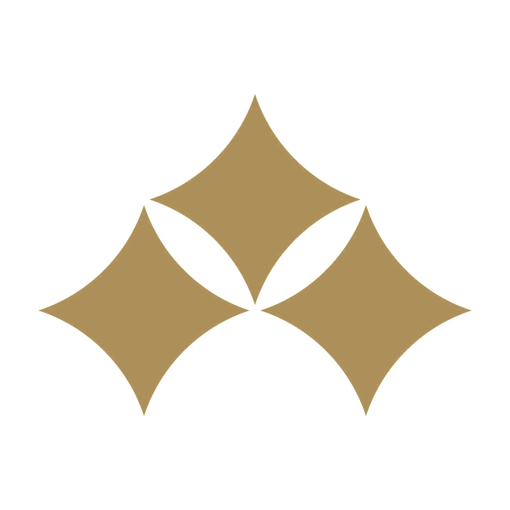 三つ盛り糸巻き紋 9