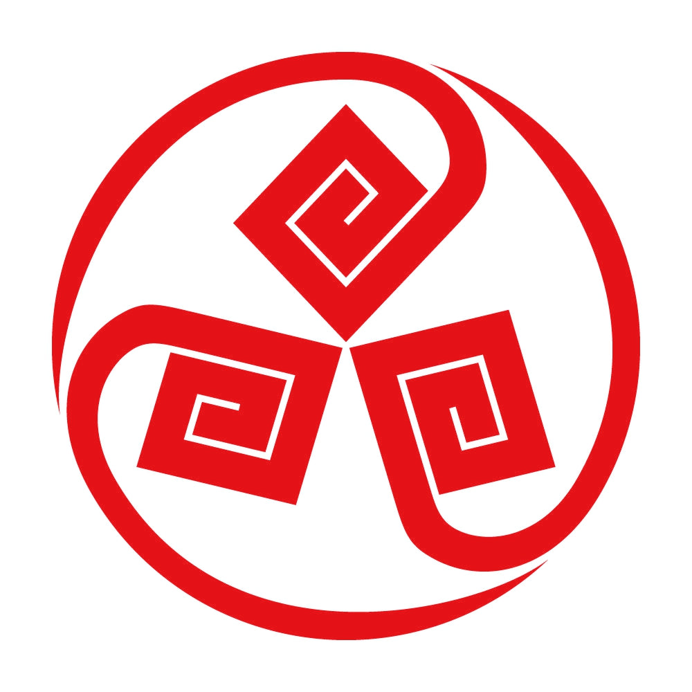 稲妻三つ巴紋 8