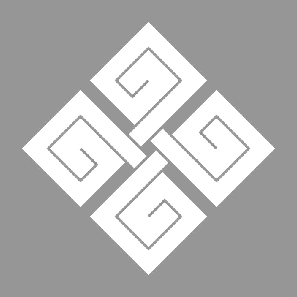 隅立て結び稲妻紋 7