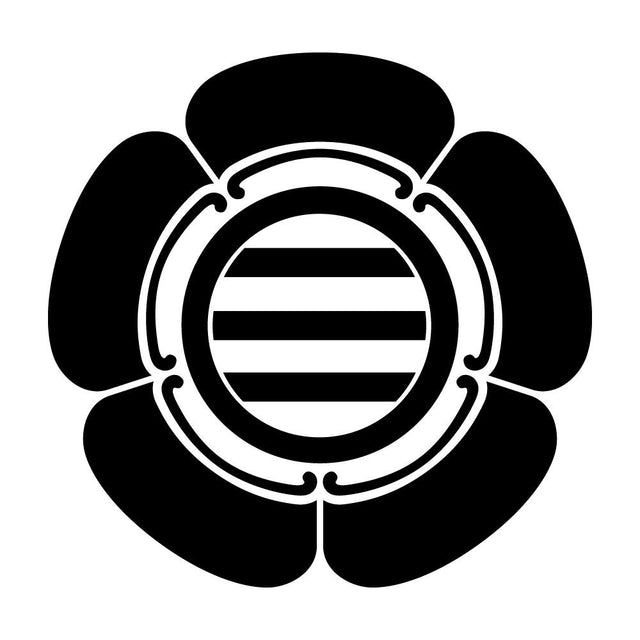 五瓜に丸に三引き紋
