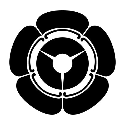 五瓜に三つ地紙紋
