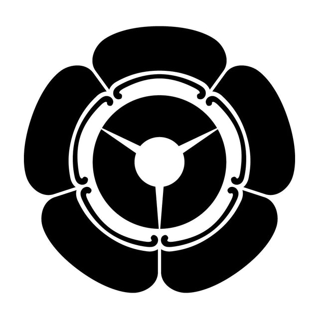 五瓜に三つ地紙紋