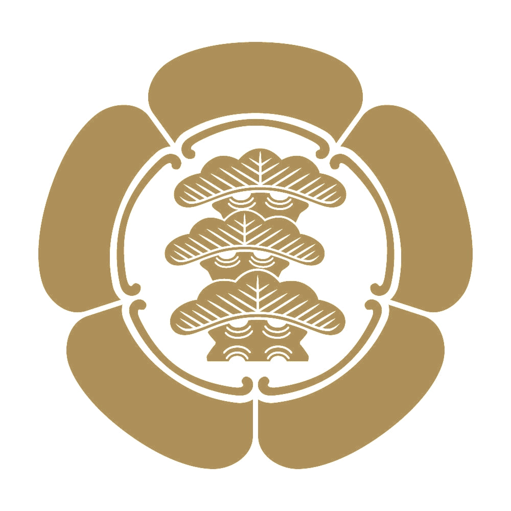 五瓜に三階松紋 9