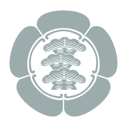 五瓜に三階松紋 10