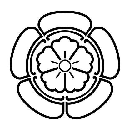 陰五瓜に唐花紋