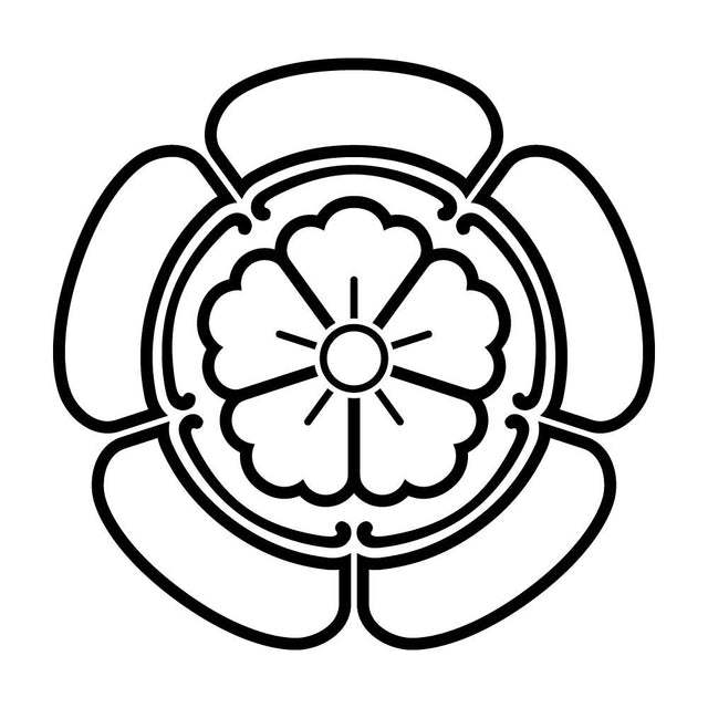 陰五瓜に唐花紋