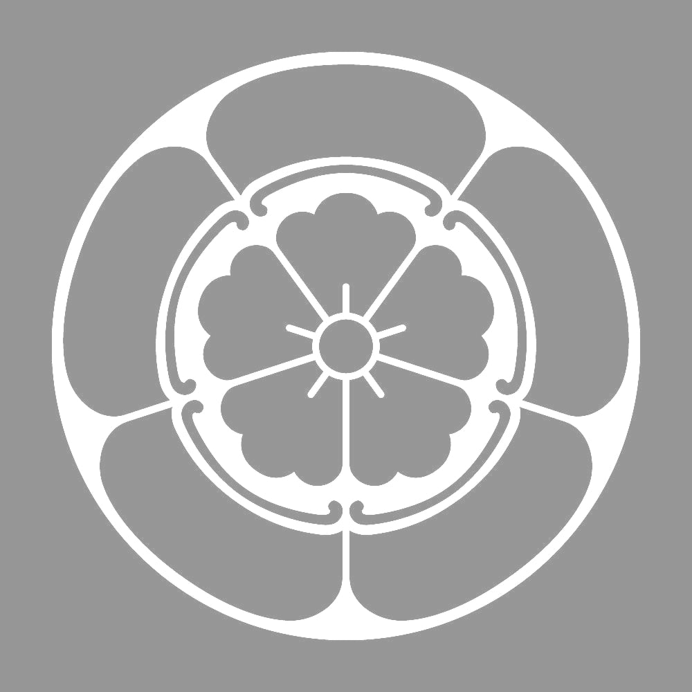 石持ち地抜き瓜に唐花紋 7