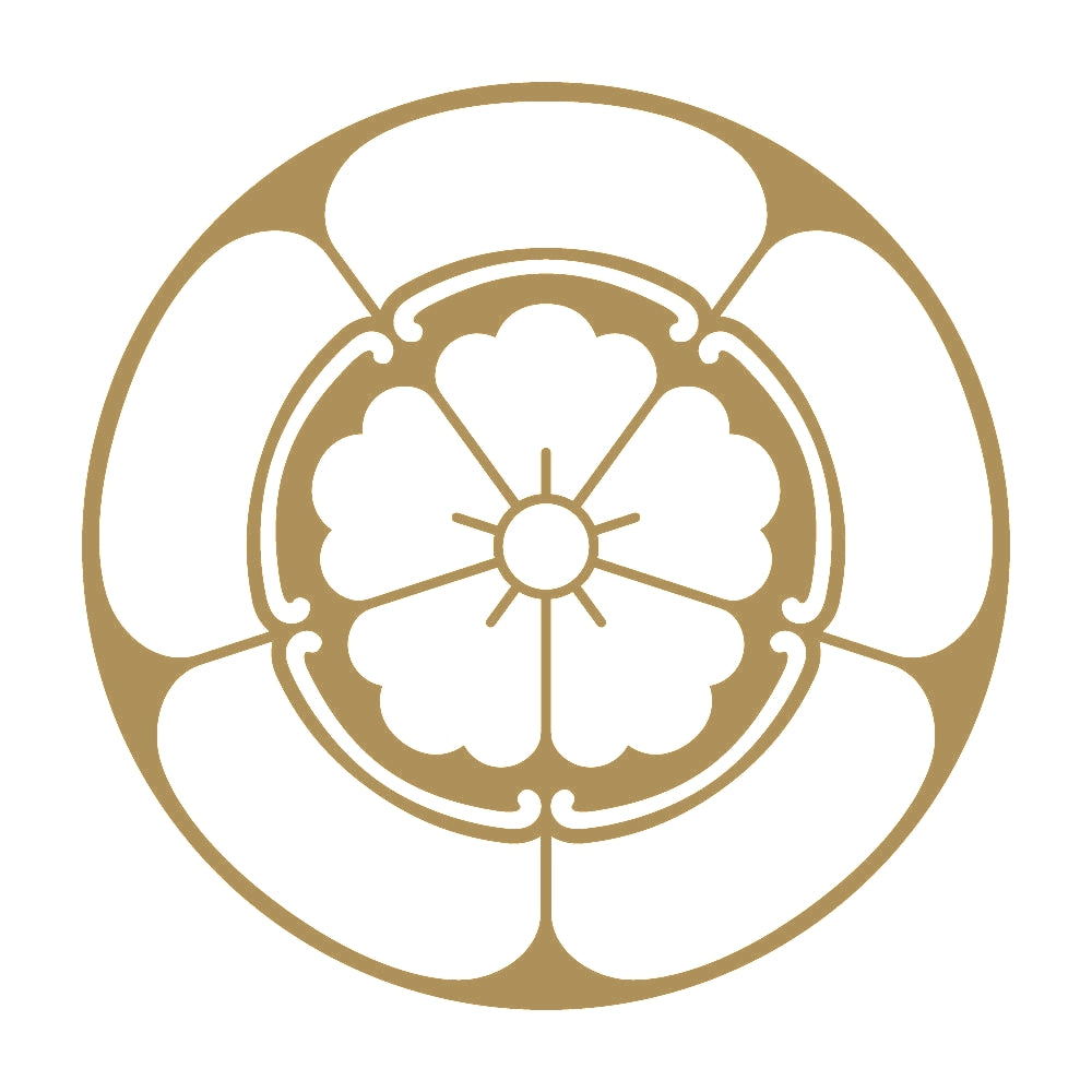 石持ち地抜き瓜に唐花紋 9