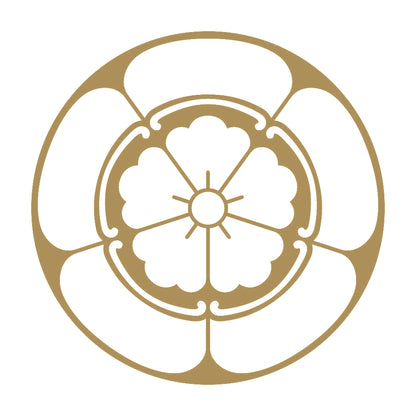 石持ち地抜き瓜に唐花紋 9
