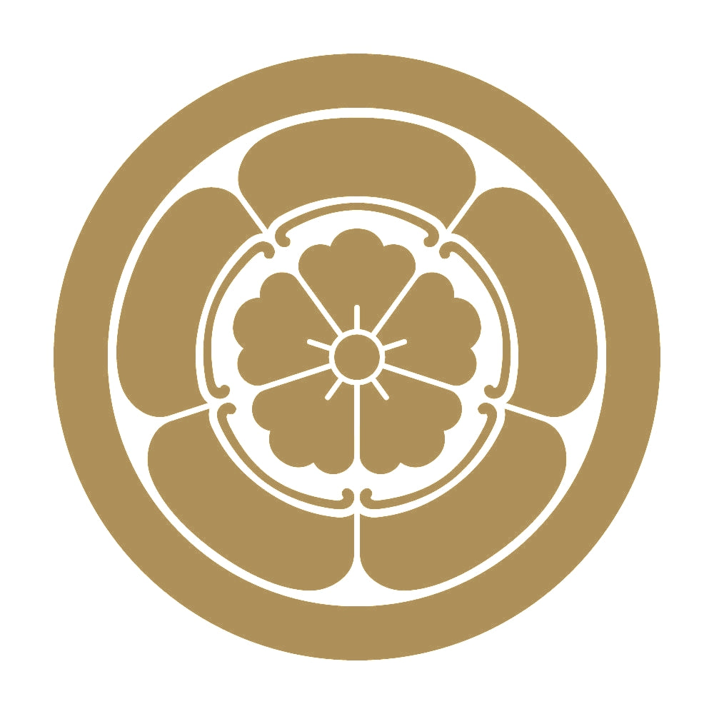 丸に五瓜に唐花紋 9