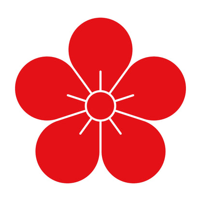 梅の花紋 8