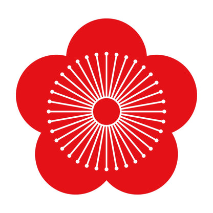 向こう梅紋 8