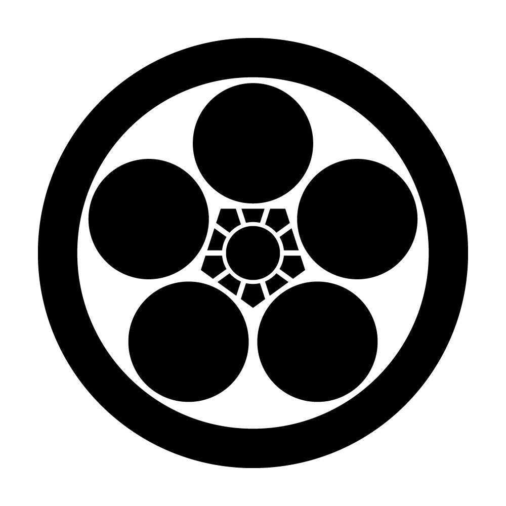 丸に梅鉢紋