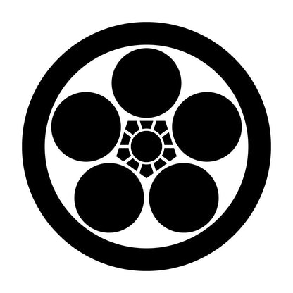 丸に梅鉢紋