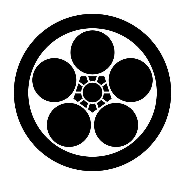 丸に梅鉢紋