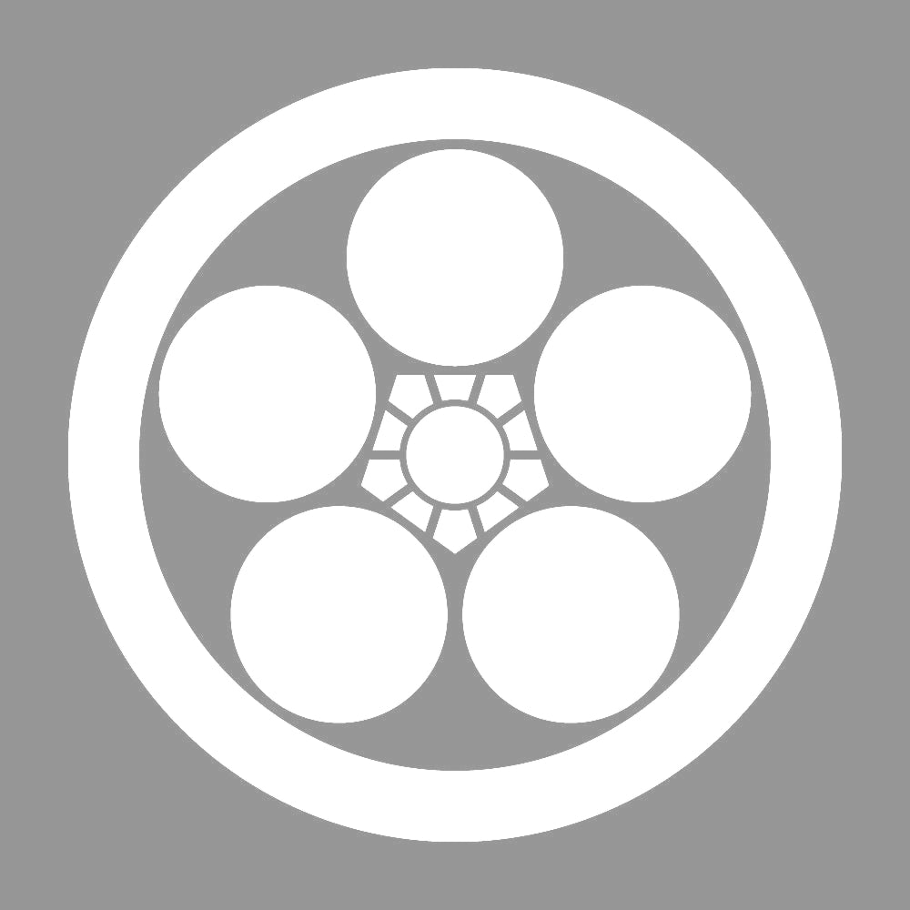 丸に梅鉢紋 7