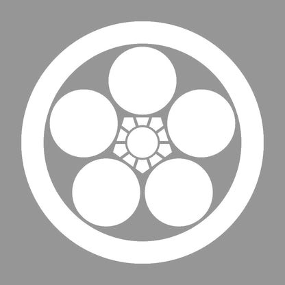 丸に梅鉢紋 7