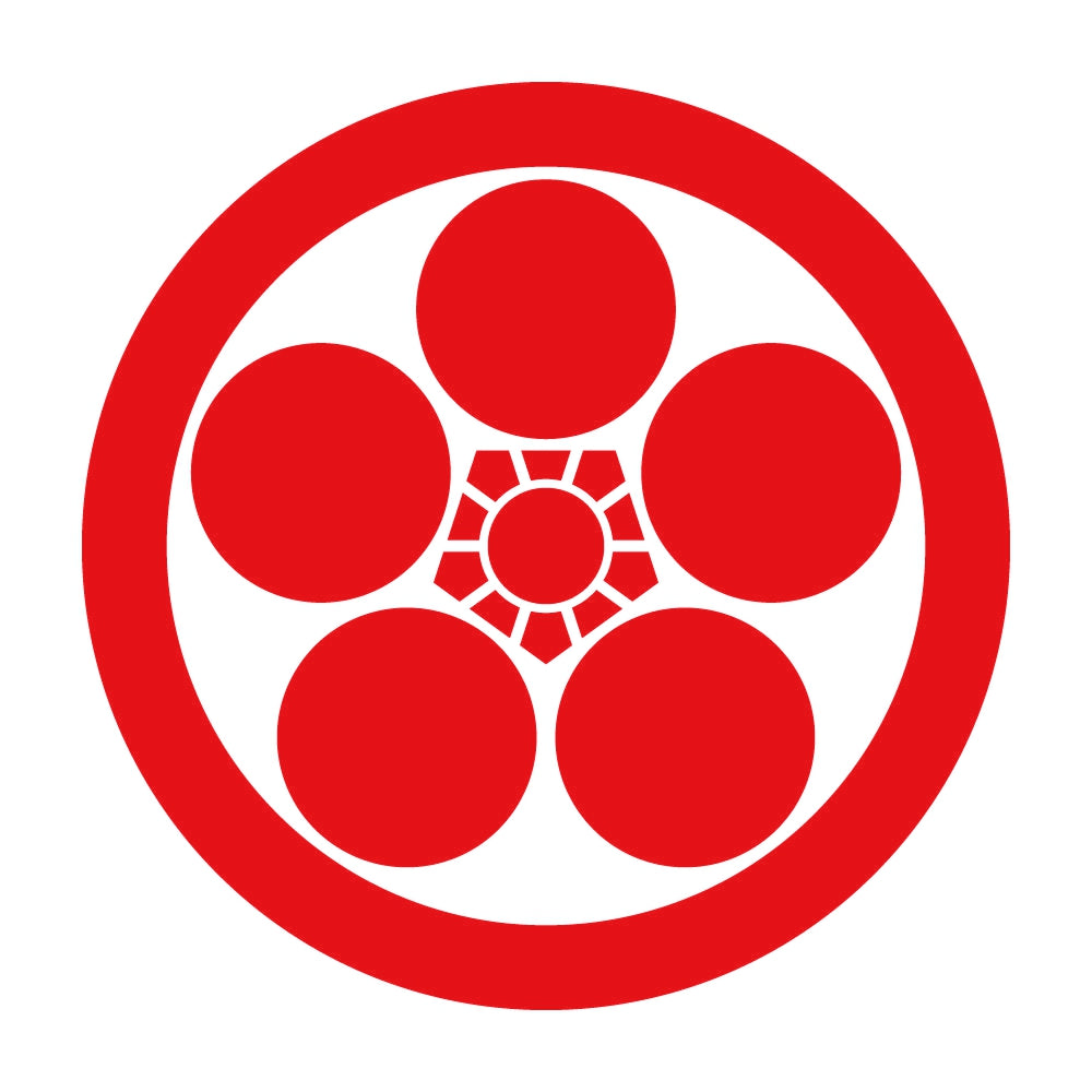 丸に梅鉢紋 8