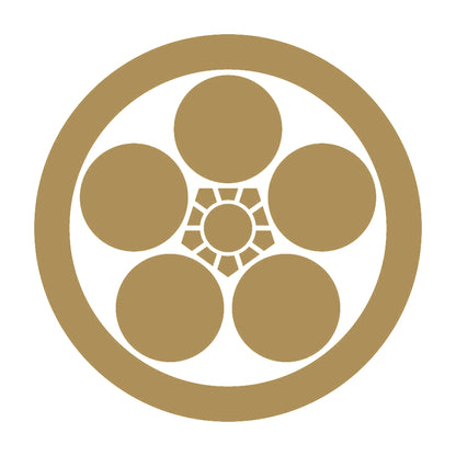丸に梅鉢紋 9