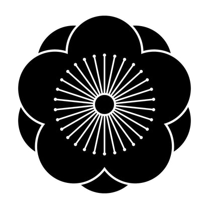 八重向こう梅紋