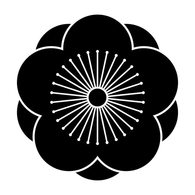 八重向こう梅紋