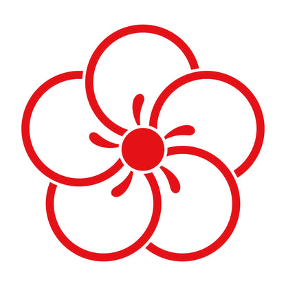 中陰捻じ梅紋 8