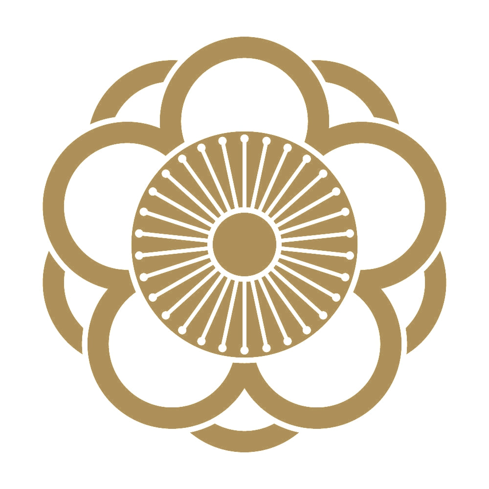 中陰八重向こう梅紋 9