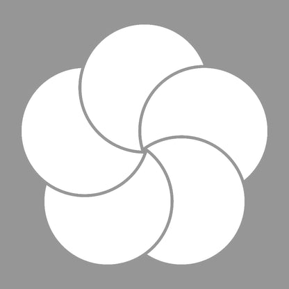 重ね梅紋 7