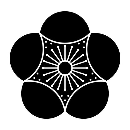 五曜梅紋