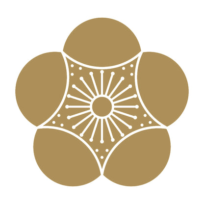 五曜梅紋 9