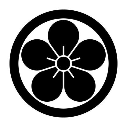 丸に梅の花紋