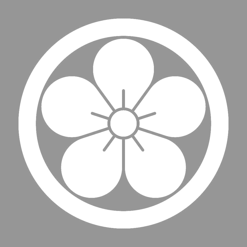 丸に梅の花紋 7