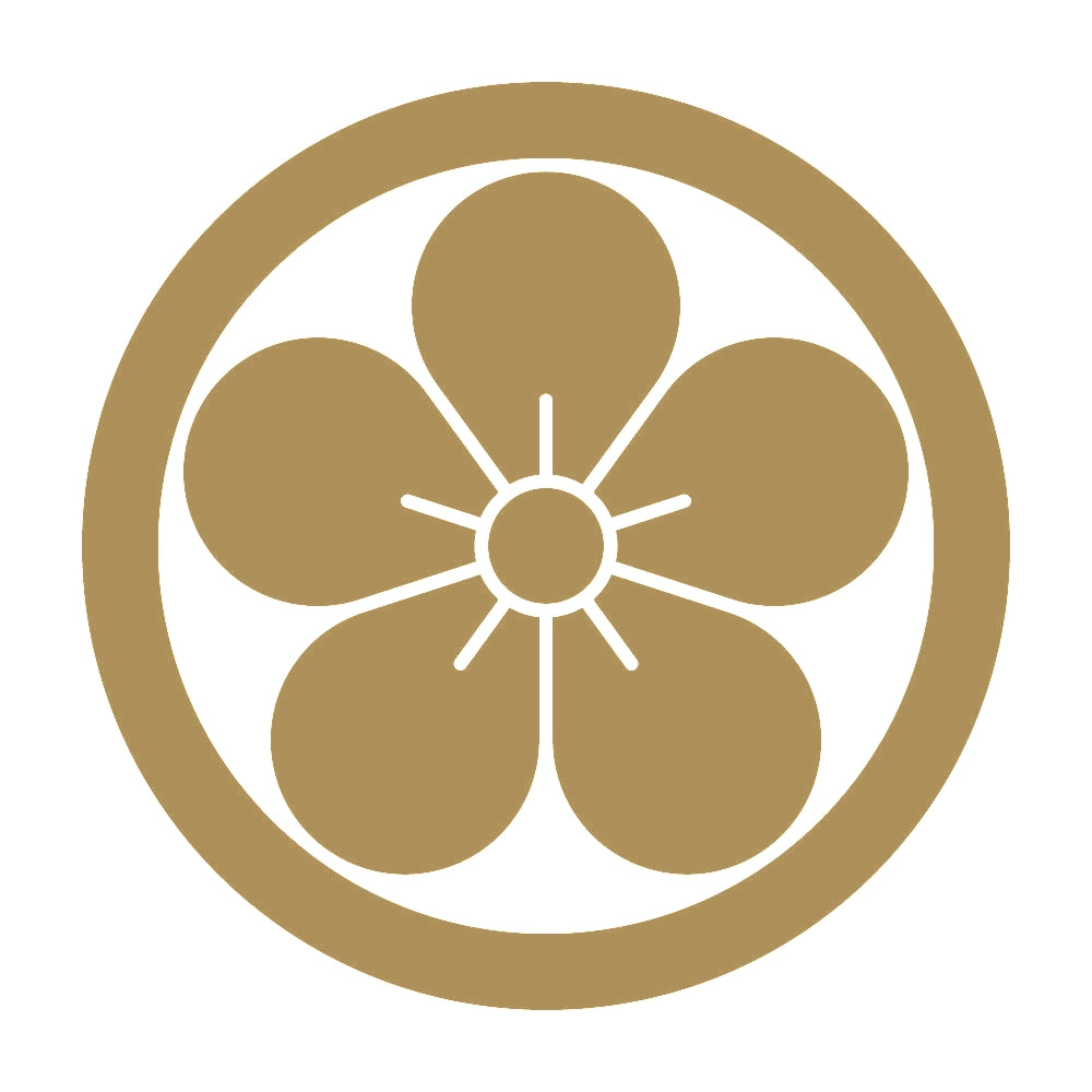 丸に梅の花紋 9