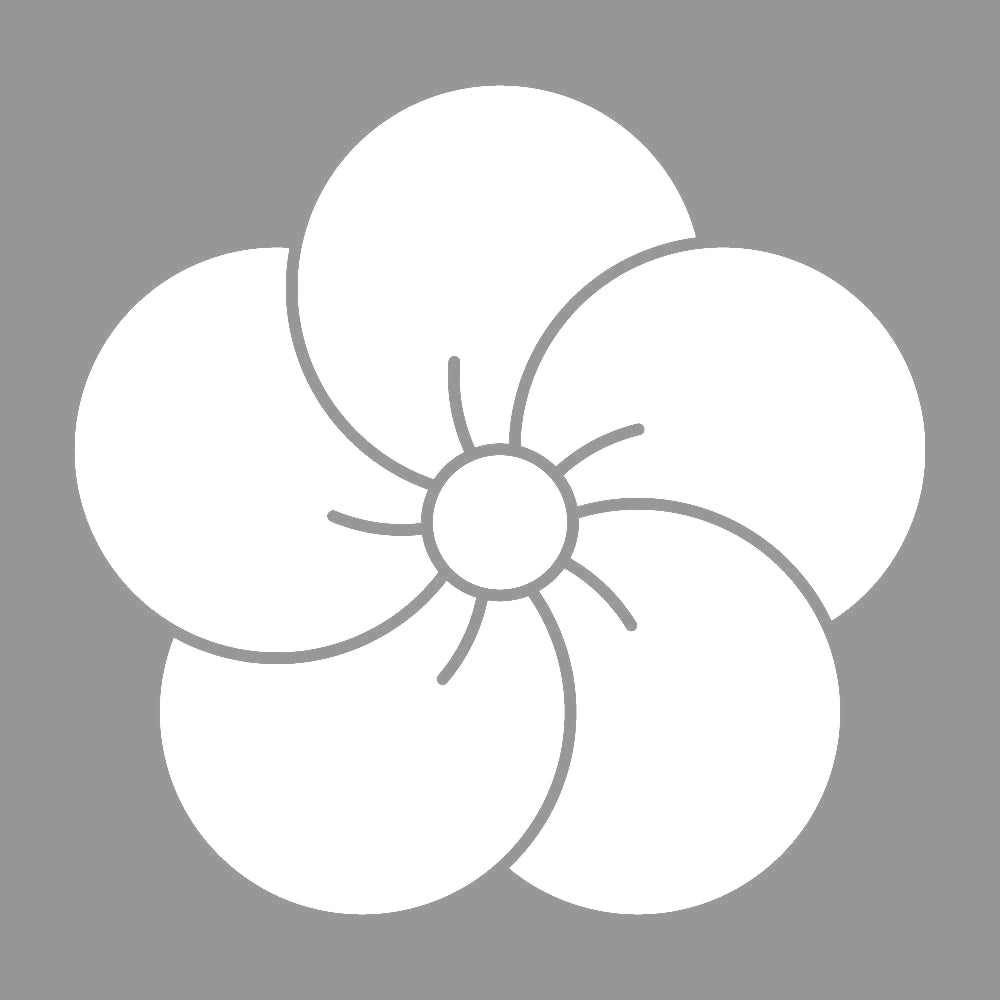 捻じ梅紋 7