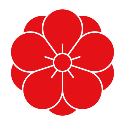 八重梅紋 8