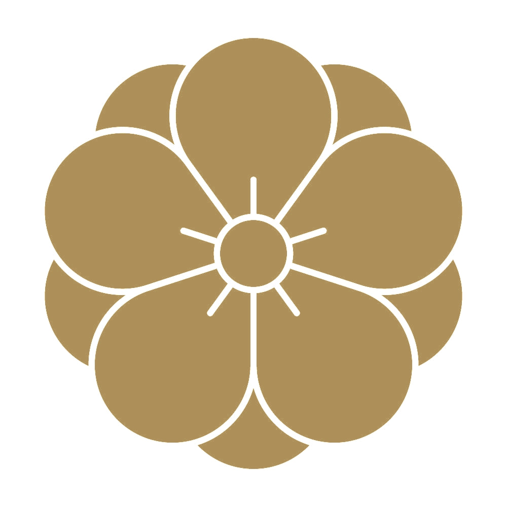 八重梅紋 9