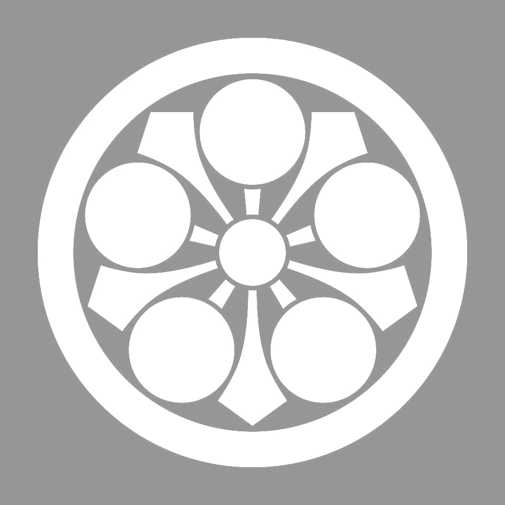 丸に剣梅鉢紋 7
