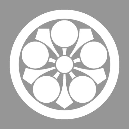 丸に剣梅鉢紋 7