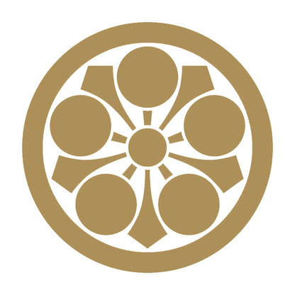 丸に剣梅鉢紋 9