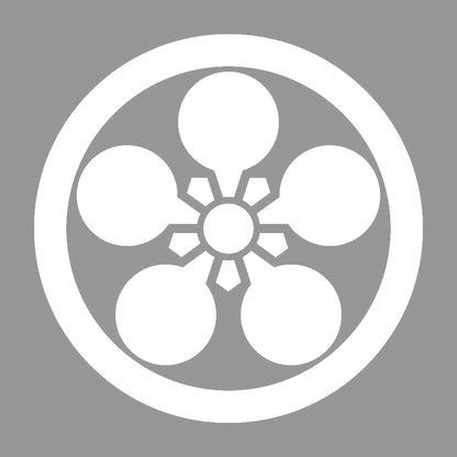 丸に加賀梅鉢紋 7