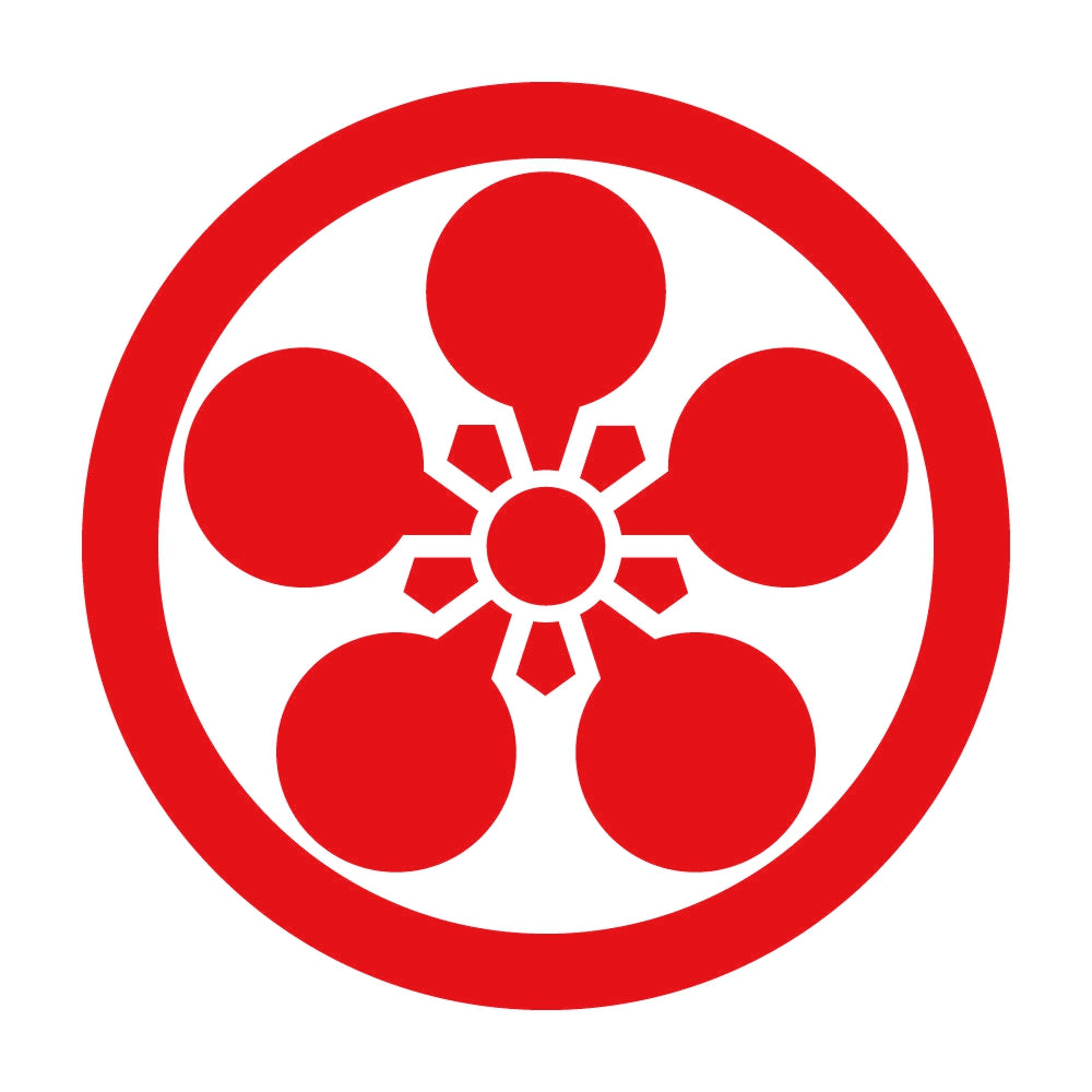 丸に加賀梅鉢紋 8